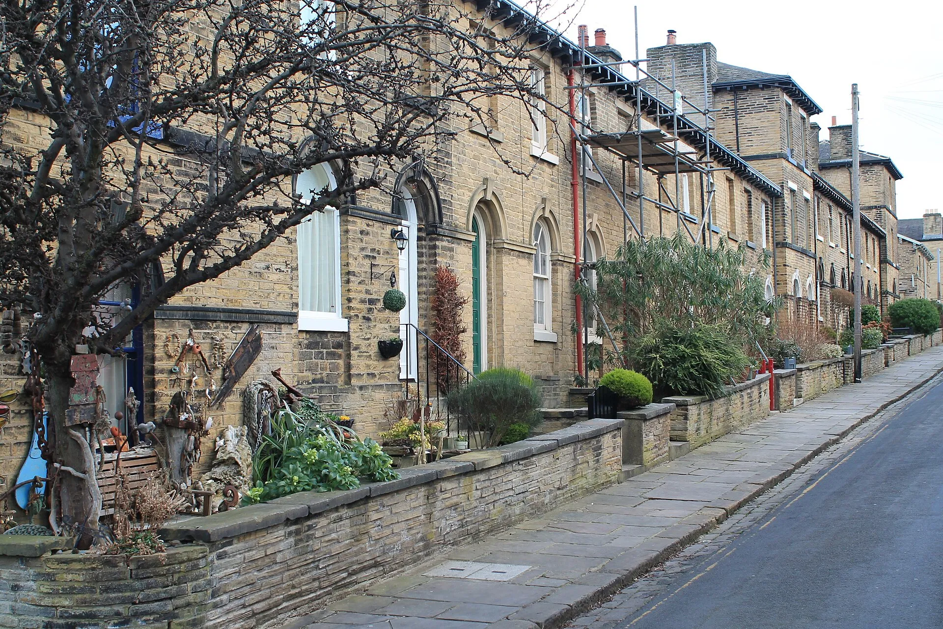 Terraced houses on George Street and Albert Terrace, Yorkshire